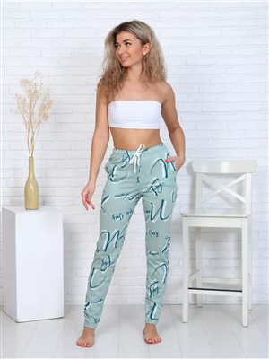 Брюки домашние хлопок 62