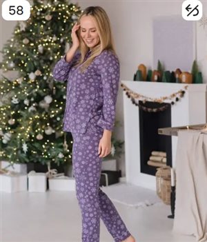 Глория Трикотаж пижама с брюками р.58