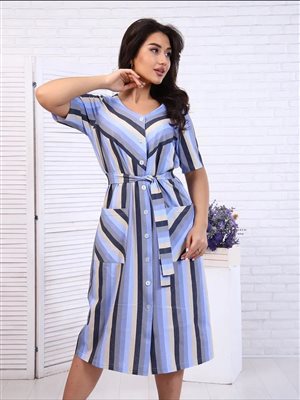 Халат домашний на пуговицах 60