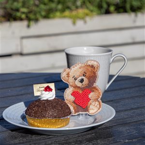 Мишка с сердечком