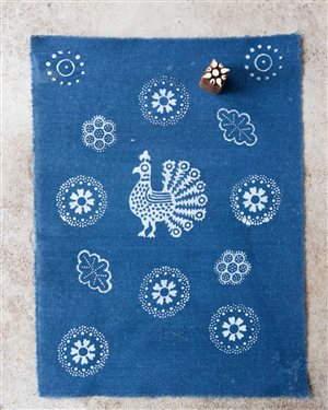 Проба кубовой набойки