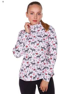 Водолазка теплая 54