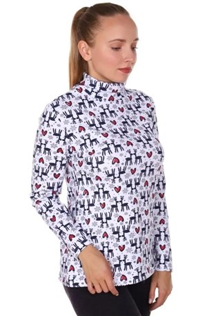 Водолазка теплая р.54