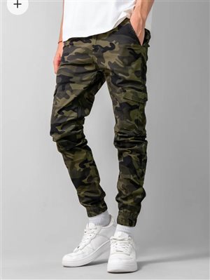 джоггеры камуфляжные р 30