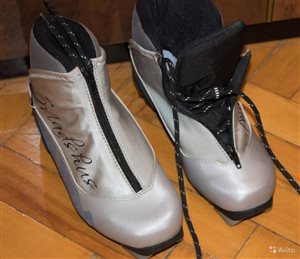лыжные ботинки Madshus р38, 1000р